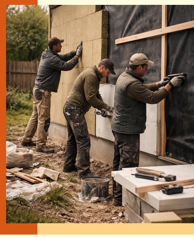 Утепление дачного дома под ключ в Йошкар-Оле
