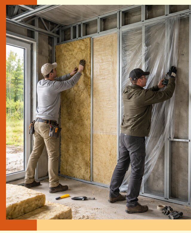 Утепление дома из ЛСТК в Йошкар-Оле с гарантией качества и эффективности