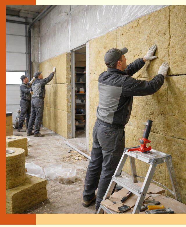 Утепление автосервиса и мастерских в Йошкар-Оле качественно и надёжно