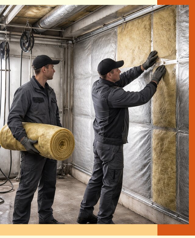 Утепление автомойки в Йошкар-Оле от 8692 руб./м2 — комплексное утепление под ключ | ТепломастерШкр