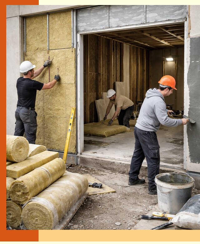 Утепление торгового павильона в Йошкар-Оле — качественно и энергоэффективно
