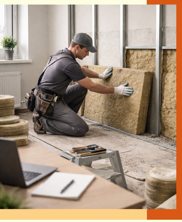 Утепление офиса в Йошкар-Оле от 4602 руб/м2 — комплексное утепление офиса под ключ | ТепломастерШкр