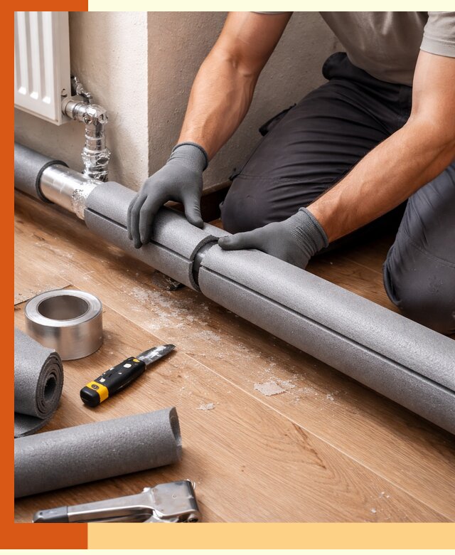 Утепление труб отопления в Йошкар-Оле: теплоизоляция и защита сети