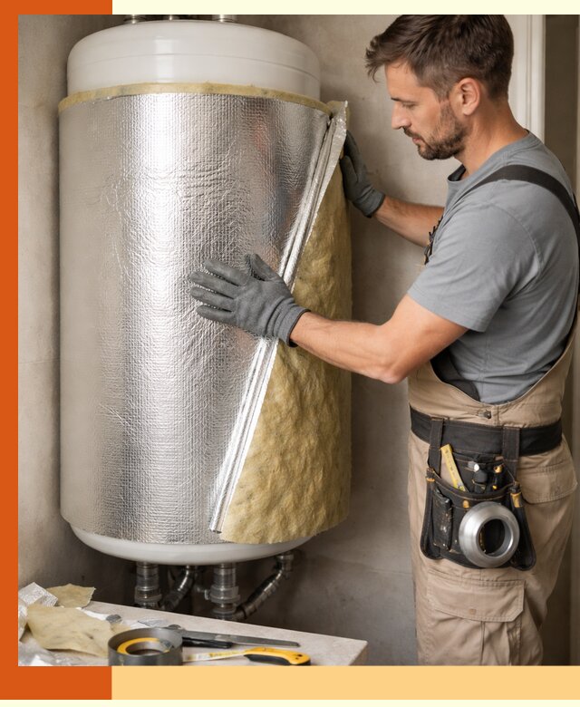 Утепление бойлера в Йошкар-Оле для снижения теплопотерь и экономии энергии