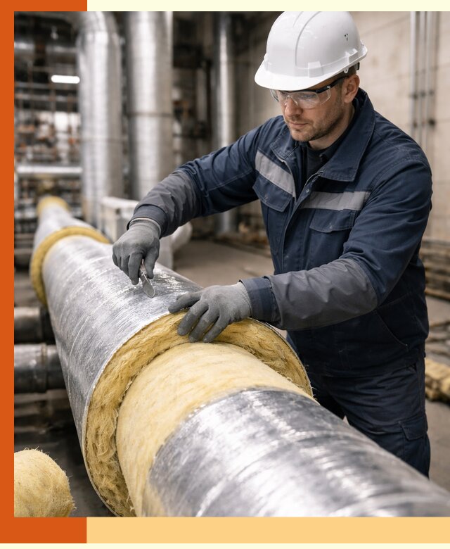 Утепление технологического оборудования и заводских установок в Йошкар-Оле