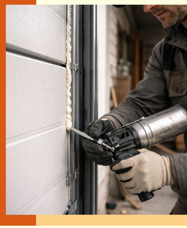 Заполнение пустот ворот в Йошкар-Оле профессионально и герметично