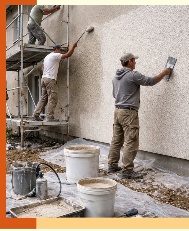 Утепление фасада жидкой пробкой в Йошкар-Оле